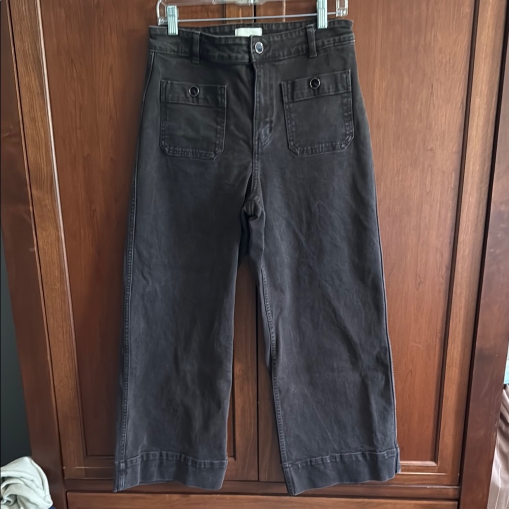 H&M Chocolate Brown Flare Jeans